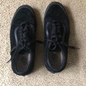 Size 11 men’s all black vans